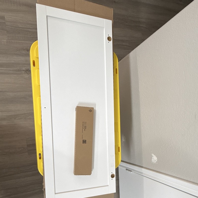 IKEA BILLY OXBERG Cabinet Door White 15.5" x 38.25" Panel Door 502.755.96 NEW
