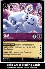 Disney Lorcana Shimmering Skies Olaf 50/204 Rare