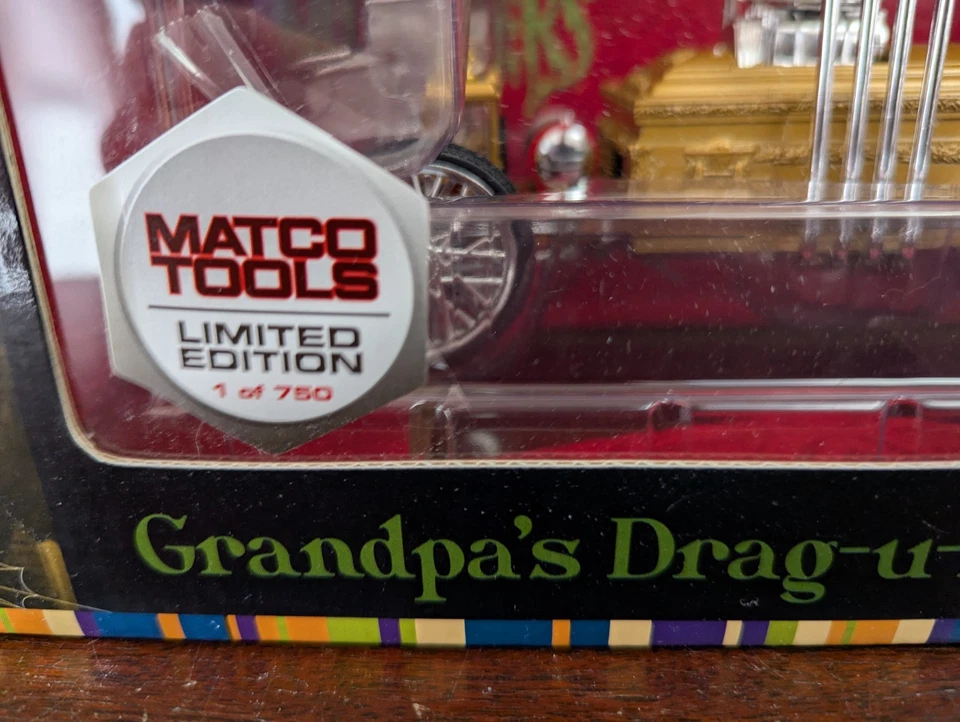  1:18 Auto World Diecast Munsters Grandpa's Drag-U-La Custom  - Image 3 of 4