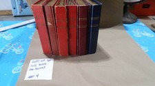 4 Lot of 6 Vintage 45 RPM Brown Record Album Binders Empty