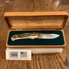 2004 Schrade USA,L.L.Bean Collector PH2 Fixed Knife,MIB unused stored cond.