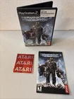 Atari Terminator 3: The Redemption PS2 Game Manual Case Action Shooter