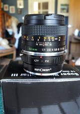 Yahica ML 50mm 1.7 lens plus K&F FX Adaptor