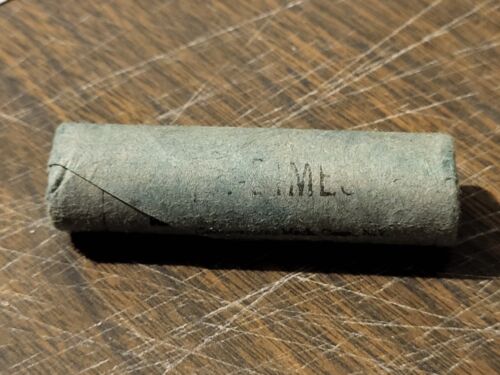 Shotgun Dimes Roll 1963-D Roosevelt BU Toned Ends - $5 Roll - Picture 1 of 4