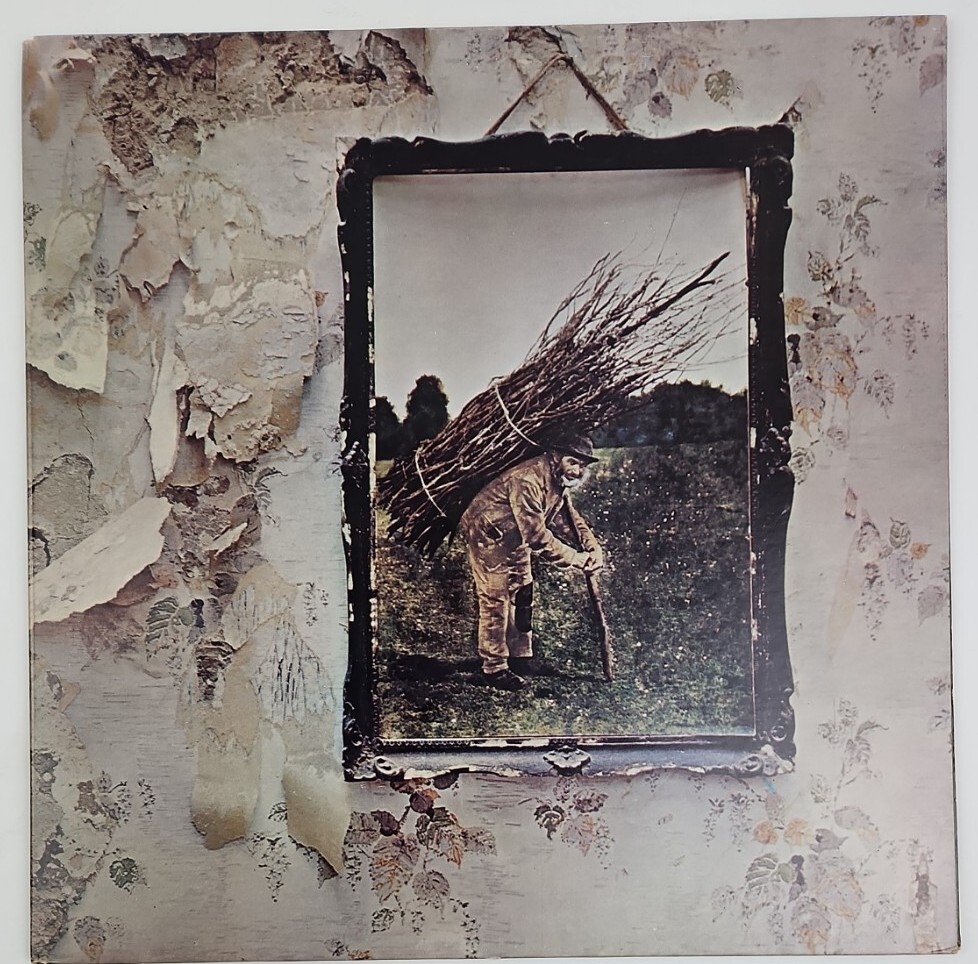 Led Zeppelin IV SD-7208 LP Record 1971 +InsertAtlantic Gf St A
