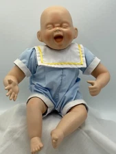 Ashton Drake Porcelain 14" Baby  li’l Squirt Doll Kathy Hippensteel Cute Dimples