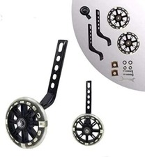 Training Wheels Flash Mute Wheel Bicycle Stabiliser Mounted Kit Compatible for B