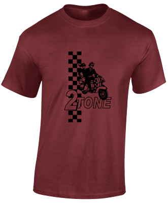 Finest Ride In The 80s Ska Reggae Mod Music Scooter Two-Tone T-Shirt - Foto 11