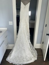 Lace Wedding Dress with Cap Sleeve Jacket
