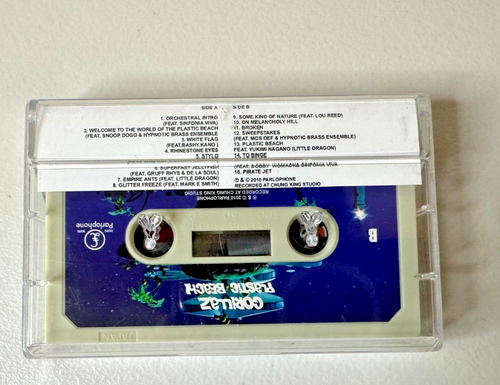 Gorillaz Plastic Beach Cassette tape