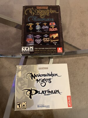 Dungeons and Dragons Neverwinter Nights: The Complete Collection & Platinum Lot