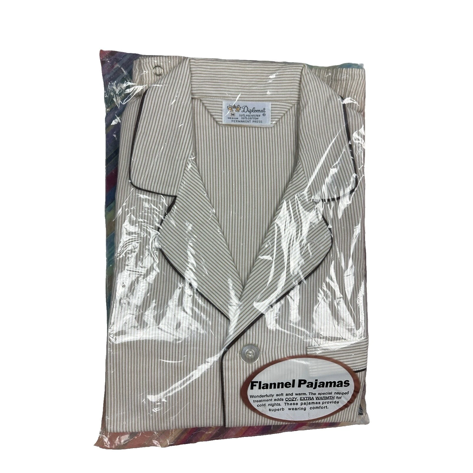 Pijamas e Robes Marrom de mistura de Algodão para Homens