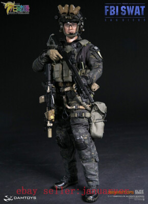 Damtoys 1/6 78044b Fbi Swat Team Agent - San Diego Midnight Ops