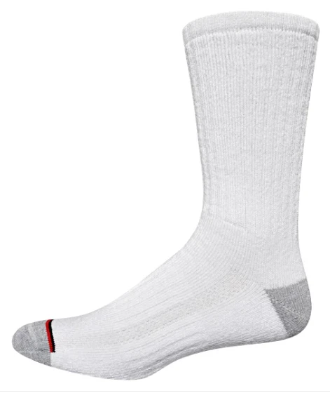 Calcetines deportivos acolchados Kirkland para hombre, soporte para el arco, 8 pares, talla 8-12 Foto 2 de 2