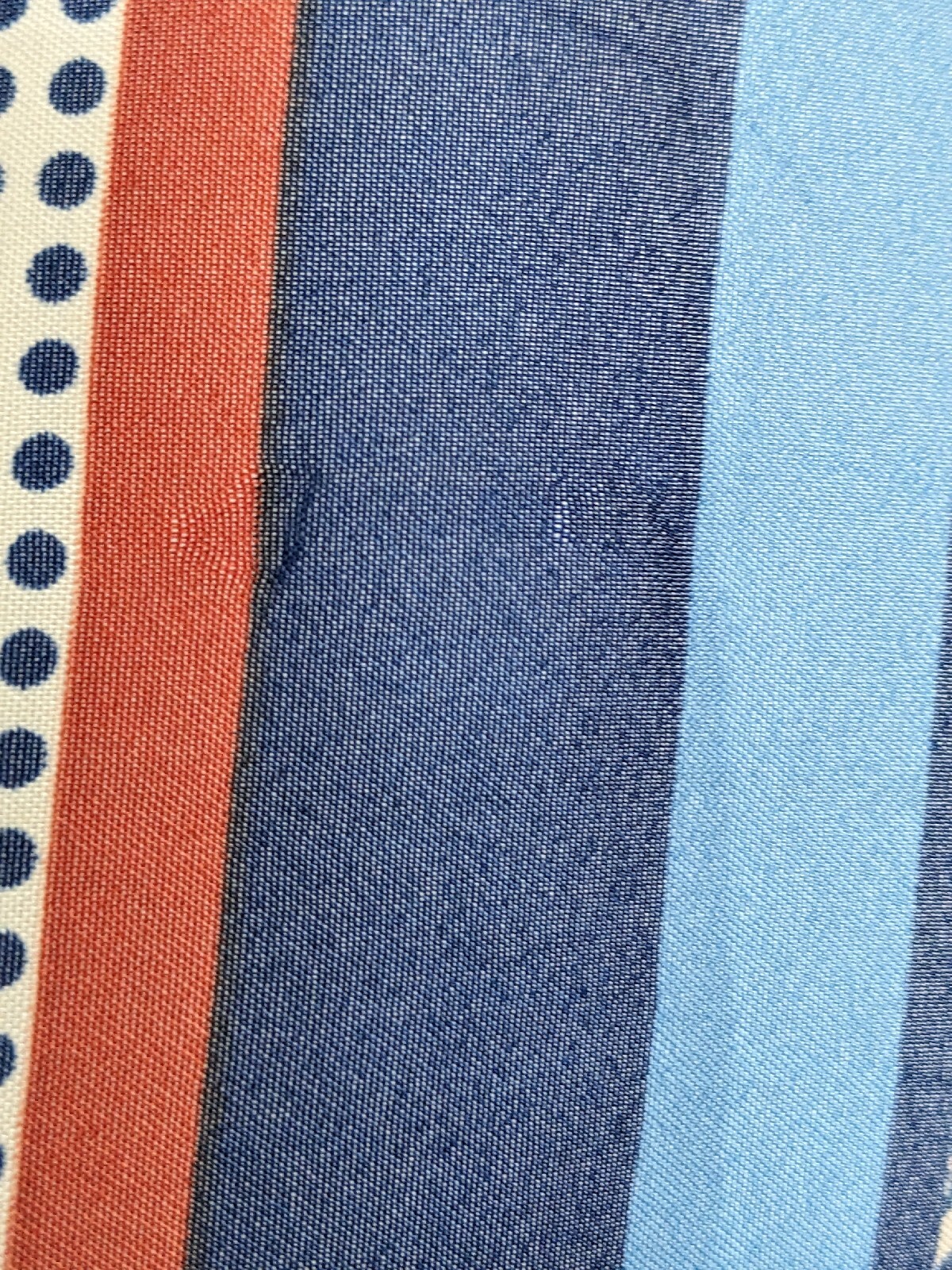 Large Silky Scarf Rectangular Multicolor Geometri… - image 8