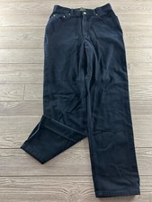 Lauren Jeans Co. Ralph Lauren Jeans Womens Size 10 Navy Blue Straight Tapered