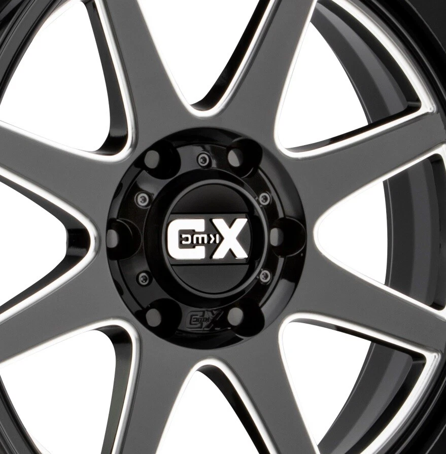 20 GLOSS BLACK WHEELS RIMS XD SIERRA SILVERADO 2500 3500 FUEL HD PIKE Foto 2 de 4