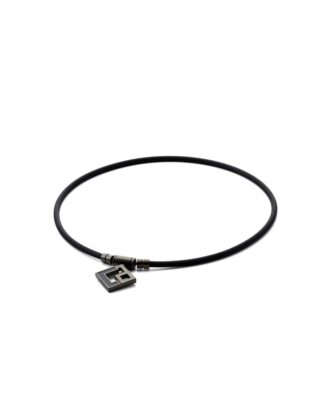 Colantotte Magnetic Necklace TAO AURA Matte Black LL 51cm Made in