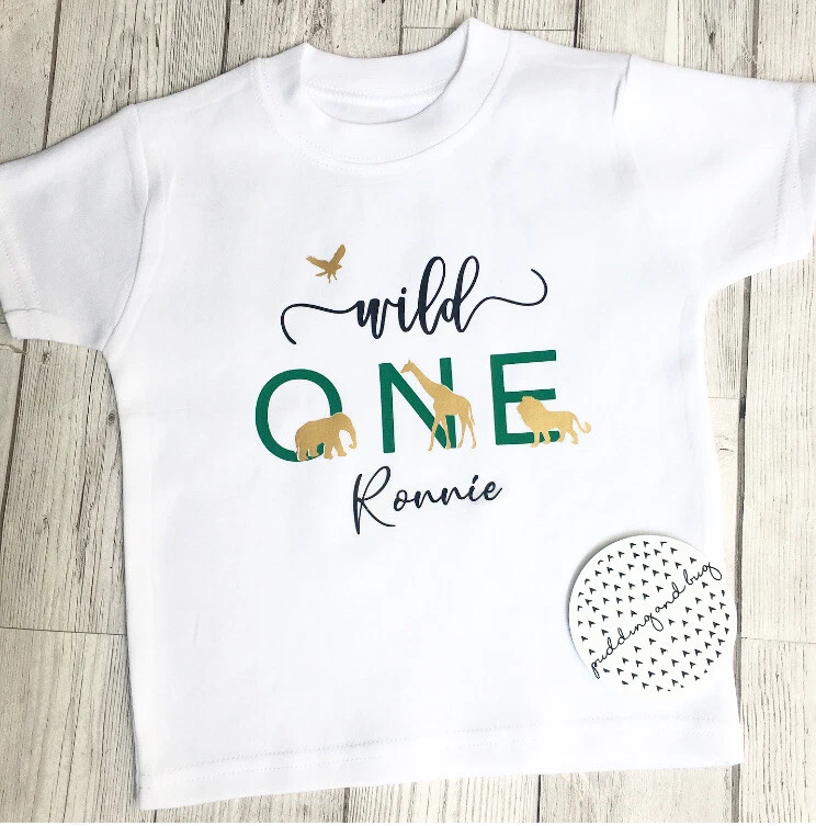 Wild one birthday shop shirt boy