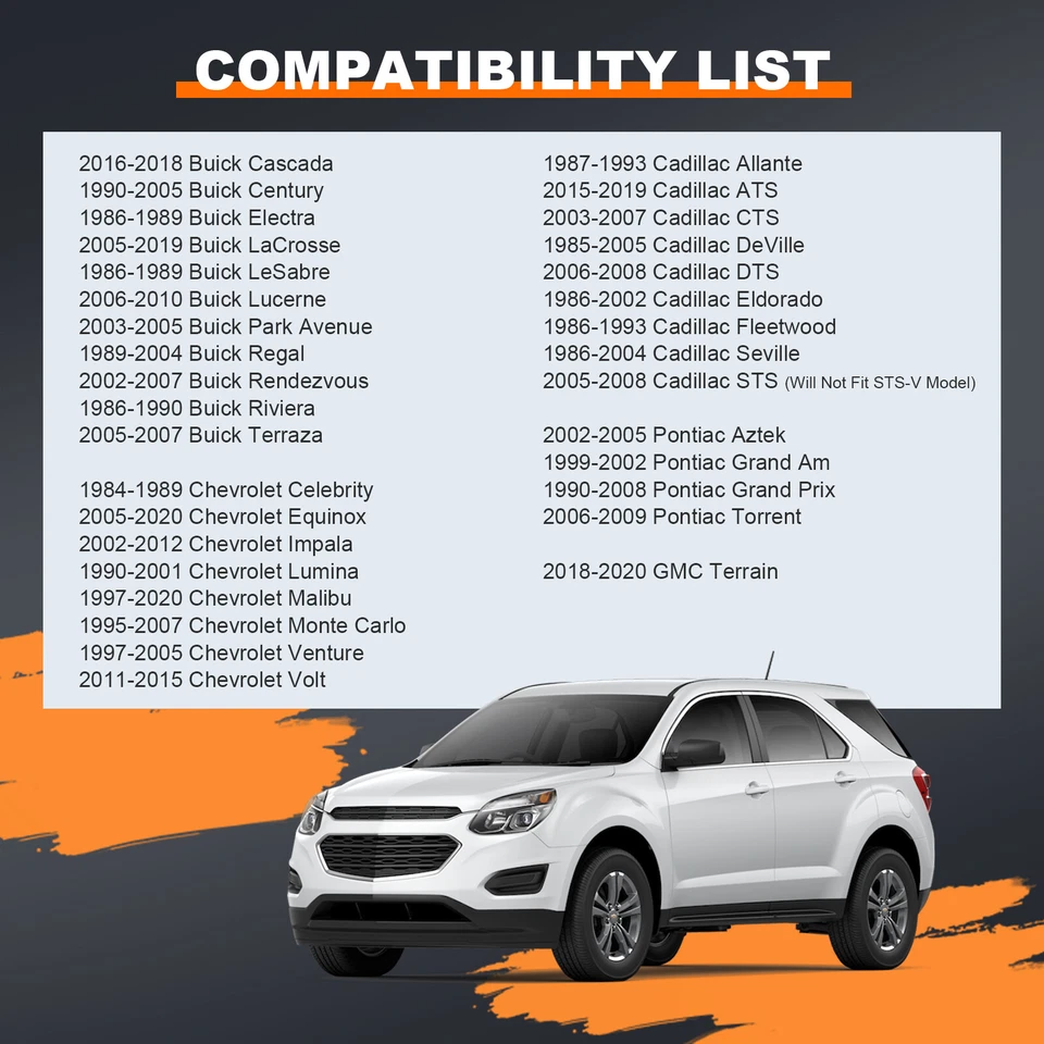 4 espaciadores de rueda centrados en buje de 1" 5x115 para Chevrolet Impala Malibu Monte Carlo Foto 2 de 4