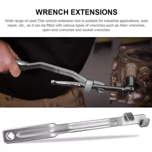 Hand Held Spanner Extender Bar Wrench Extender Adaptor Auxiliary Removal Tool AU - Picture 7 of 12