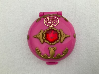Polly Pocket Diamant Türkis 1992 Bluebird Vintage