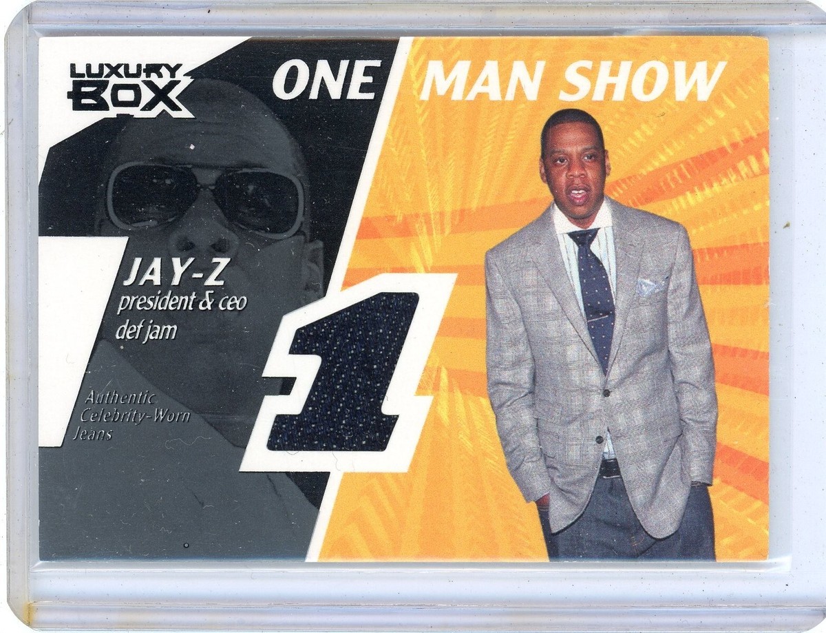 JAY-Z 2005-06 TOPPS LUXURY BOX BASKETBALL 