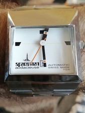 Spaceman Audacieuse Automatic Swiss Made T 25 Watch White Dial In VGC
