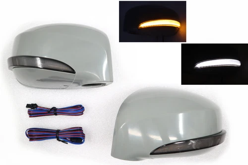 LED Sequential Mirror Light+ Cover Turn Light DRL Fit-2009-2016-GTR-R35
