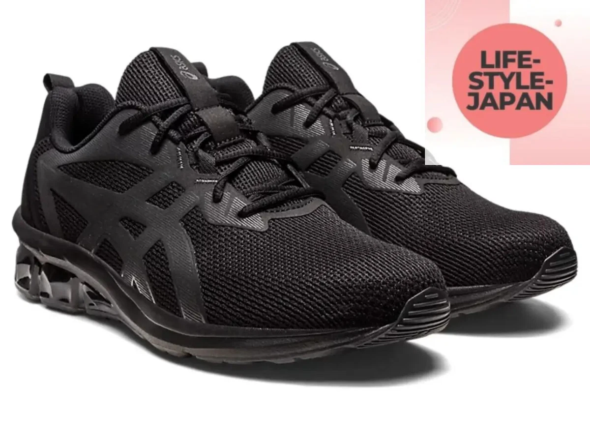 ASICS GEL-QUANTUM 90 IV 1201A817 001 Black/Graphite Grey Men Sport Style  Shoes | eBay