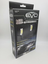 Evo Formance Led Cop Strobe Lights Kit Ultra White 2-pack For Car-truck Evo Formance Led Cop Strobe Lights Kit Ultra White 2-pack For Car-truck