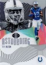 2019 Panini Illusions Astounding Blue T.Y. Hilton Card # AST-TH Colts 125/299