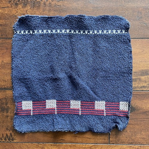 Toalla de mano patriótica de colección toalla Jubileo suave juego de 2 piezas bandera azul estrellas EE. UU. - Imagen 5 de 16