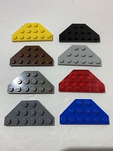 LEGO Parts 2419 (2pcs) Wedge, Plate 3x6 Cut Corners Choose Color Option