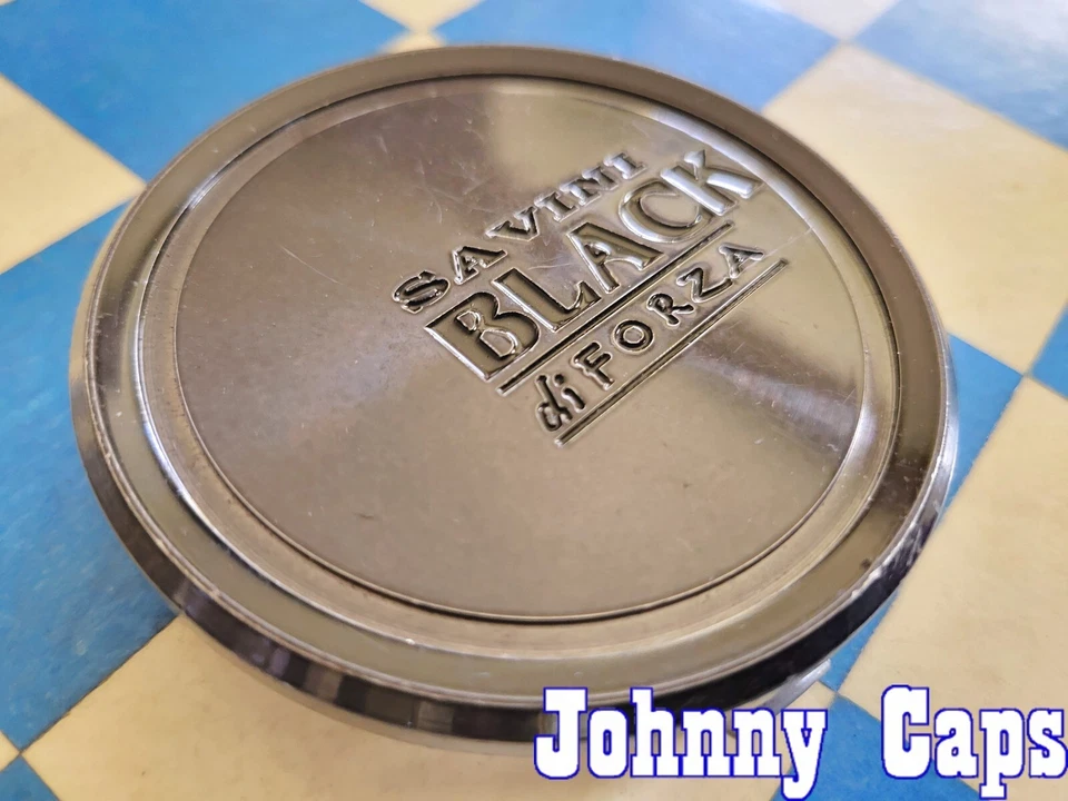 Ruedas SAVINI # C-SA02. Tapa central personalizada METAL GRIS OSCURO [69] (CANTIDAD. 1) Foto 4 de 4