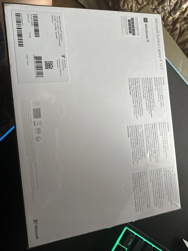 Microsoft Surface Laptop 4 13.5" (512GB SSD, Intel Core i5-1135G7, 2.40GHz, 8GB - Image 3 of 4