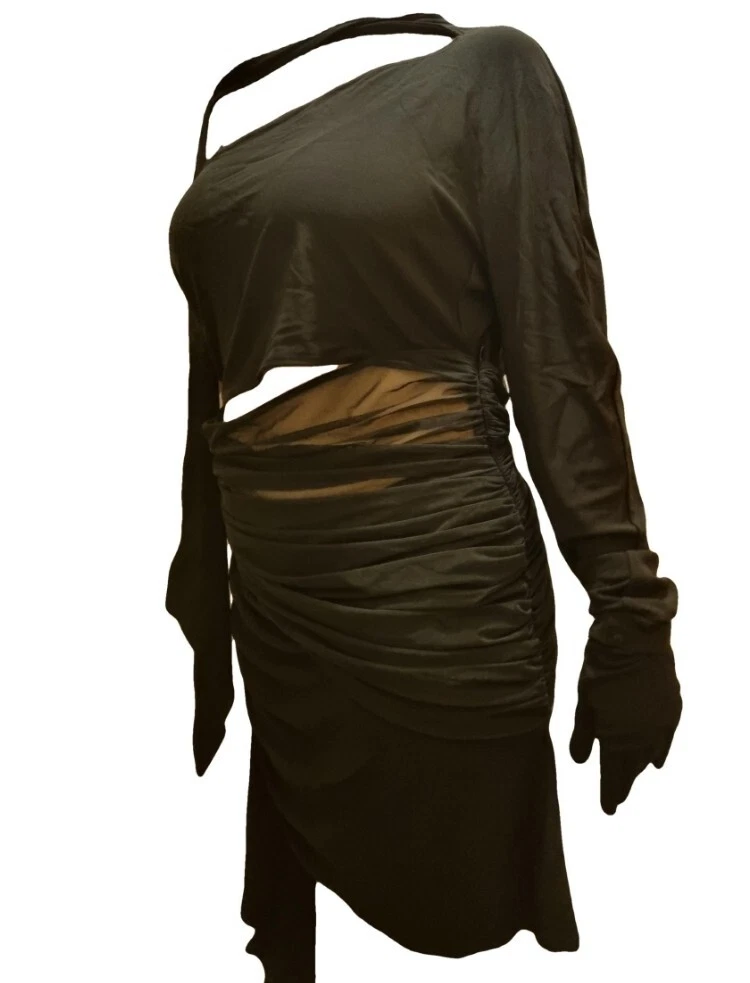 strapless open back dress Jacqueline Pleated Wide Leg Pants / Mahogany | Meshki main image 1