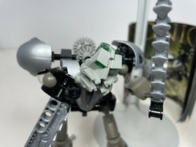 Lego Bionicle 8566 Onua Nuva Figure with Case and Instructions