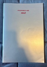 Porsche 968 - 32 Page Soft Cover Porsche 968 - 32 Page Soft Cover