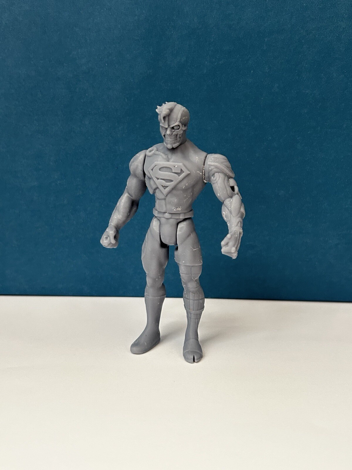 FIGUREKIT SP STYLE LEGENDS WITH POWERS CYBORG SUPERMAN REIGN OF