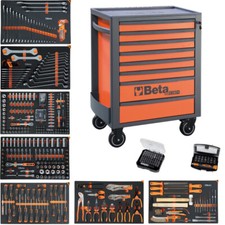 Carrello completo di 398 utensili Beta 2400 RSC24-8/O EL 8 cassetti