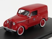 Modellauto Statisch Renault Javaquatre Van Sapeurs Pompiers 1953 Rot 1/43