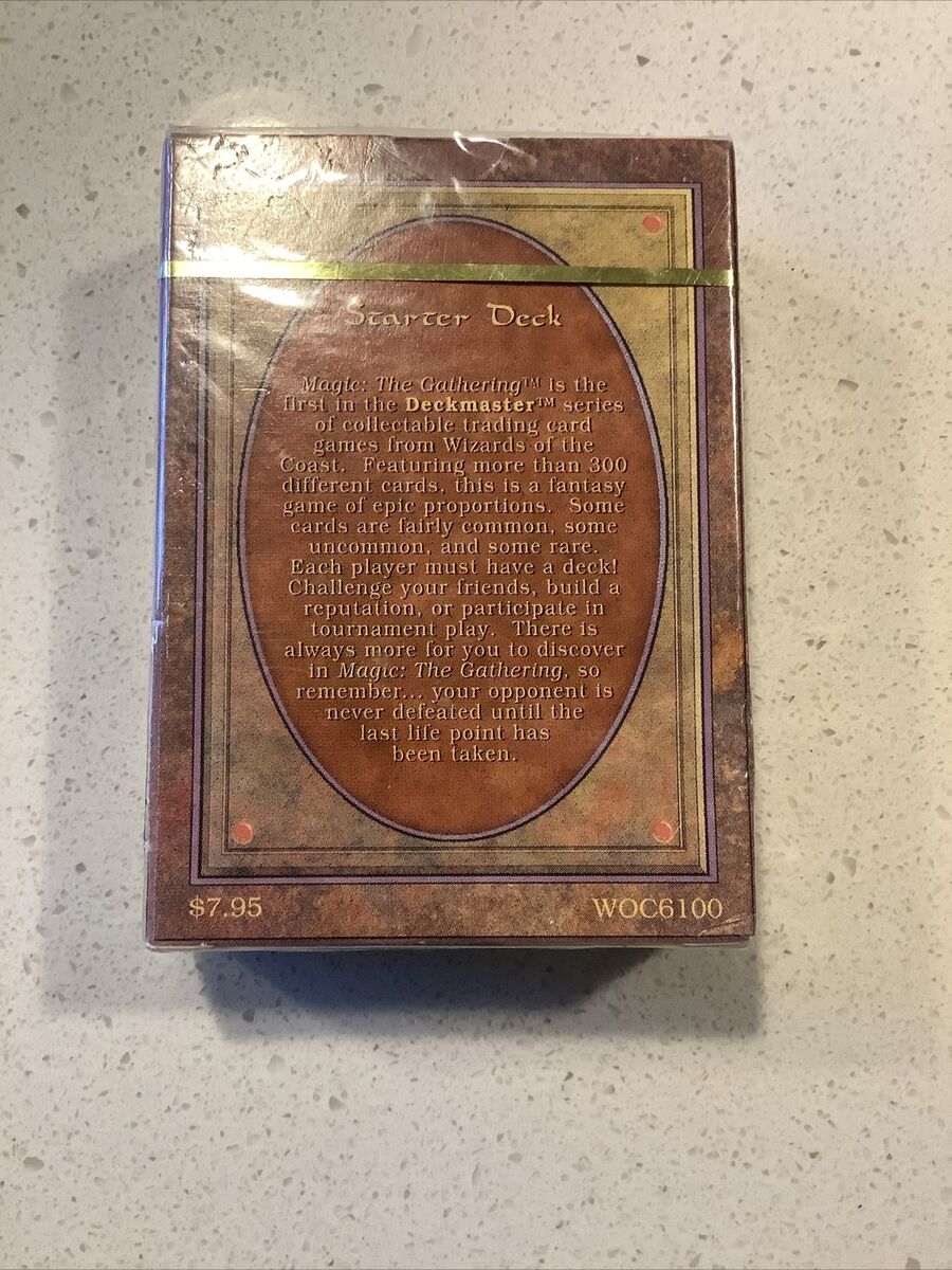 NEW!!! MTG Sealed Revised Starter Deck 3rd Edition Magic the NEW!!! MTG Sealed Revised Starter Deck 3rd Edition Magic the