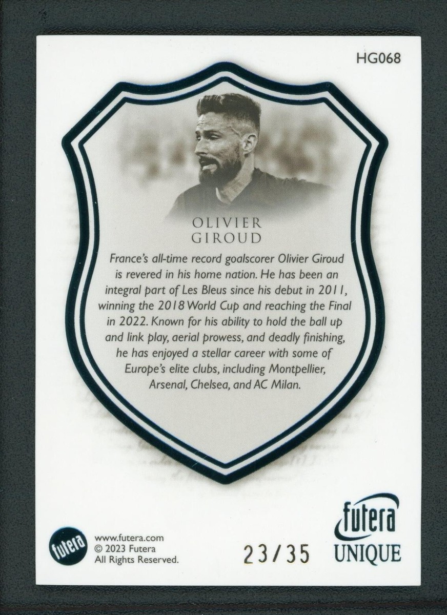 トレーディングカード Olivier Giroud Arsenal Futera