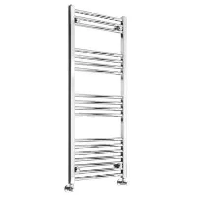 WELOVE Towel Radiator Chrome Straight Heated Towel Rail Bathroom Radiator