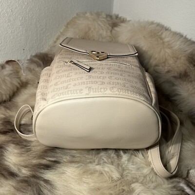 NWT Juicy Couture Modern Chic Medium Backpack - Sandstone | eBay display picture 1