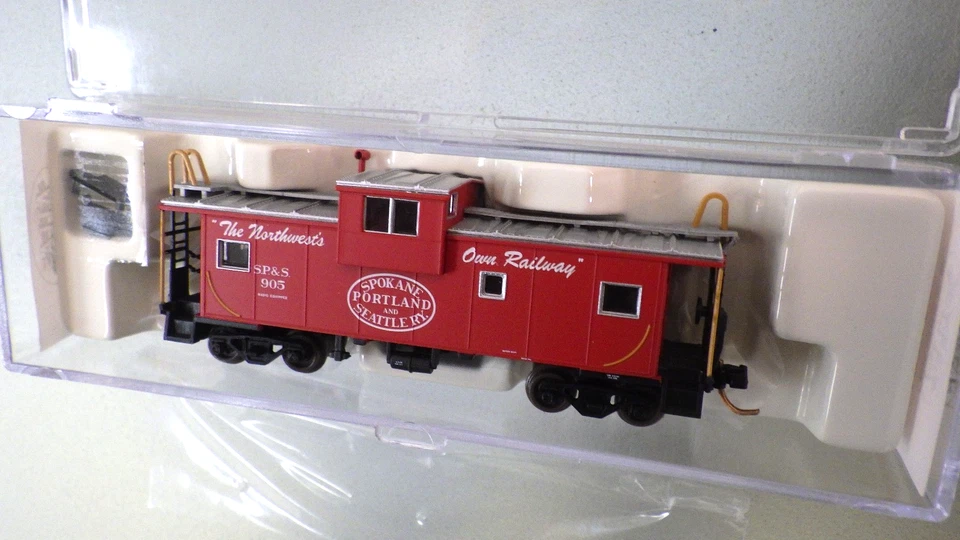 N-Atlas EV Caboose #905 Car Spokane Portland & Seattle SP&S in Box * MTL's New - Image 2 of 4