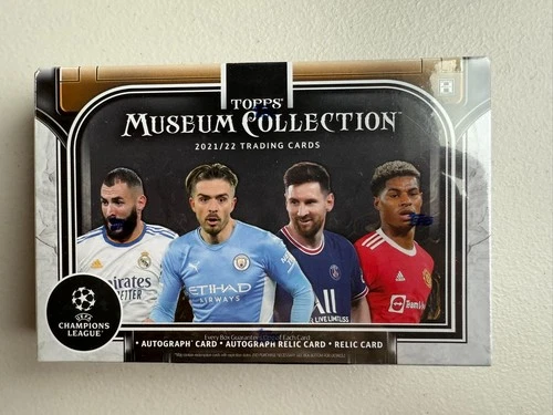 Topps 2021-22 UEFA Champions League Museum Collection Soccer Hobby Box