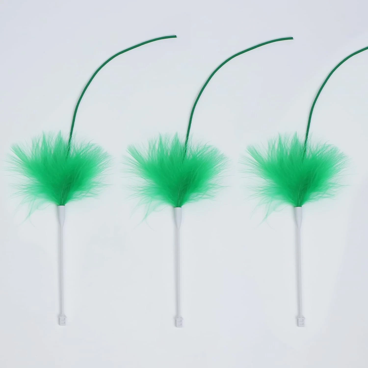 Hide-N-Seek Cat Toy Replacement Feather Wands for P43 Cat Toy,Only 3 Pcs Accesso