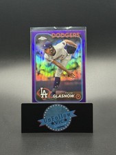 2024 Topps Chrome #USC39 Tyler Glasnow True Purple Refractor /250 LA Dodgers